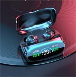 Wireless Stereo Headphones Led Display Earbuds