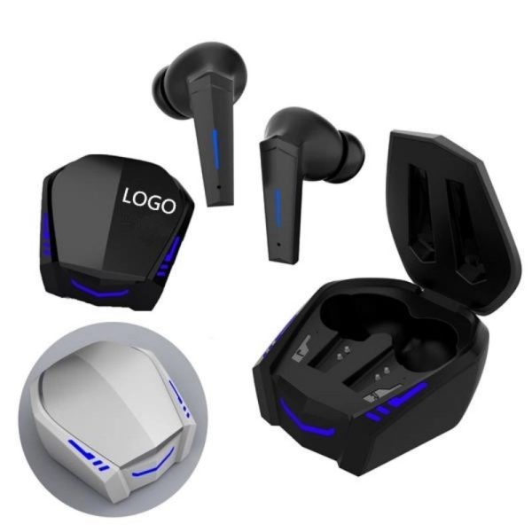 Tws Gaming Wireless Earbuds Low-Latency With Charging Base