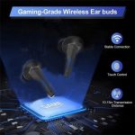 Tws Gaming Wireless Earbuds Low-Latency With Charging Base