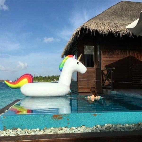 Giant Unicorn Inflatable Pool Float