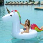 Giant Unicorn Inflatable Pool Float