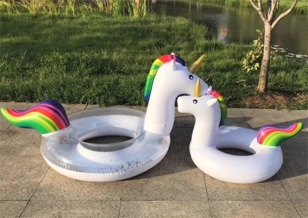 Giant Unicorn Inflatable Pool Float