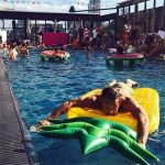 Pineapple Pool Party Float Raft