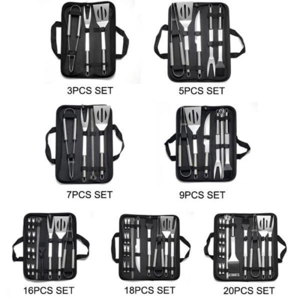 Barbecue Tools Set With Carry Bag