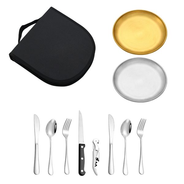 Camping Silverware Kit Cutlery