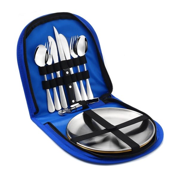 Camping Silverware Kit Cutlery