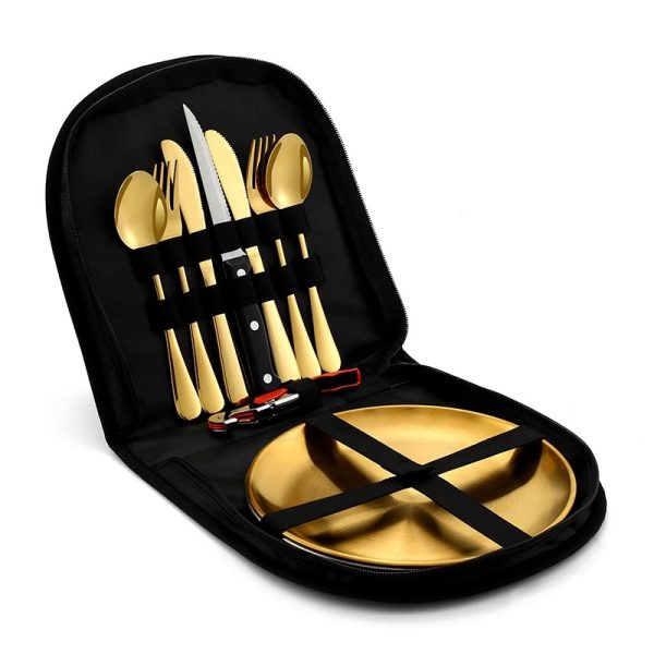 Camping Silverware Kit Cutlery