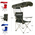 Foldable Beach Chair With Sunshade