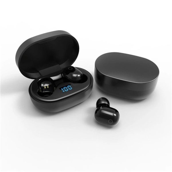 Bluetooth Earbuds With Led Electricity Display