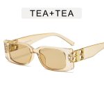 Bb Square-Frame Gold-Tone Sunglasses