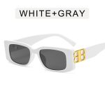 Bb Square-Frame Gold-Tone Sunglasses