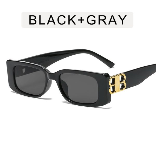 Bb Square-Frame Gold-Tone Sunglasses