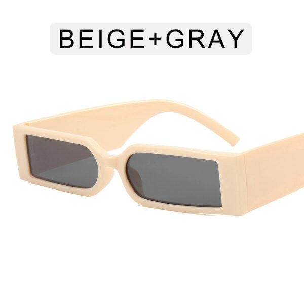 Rectangular Goggles Uv Protection Sunglasses