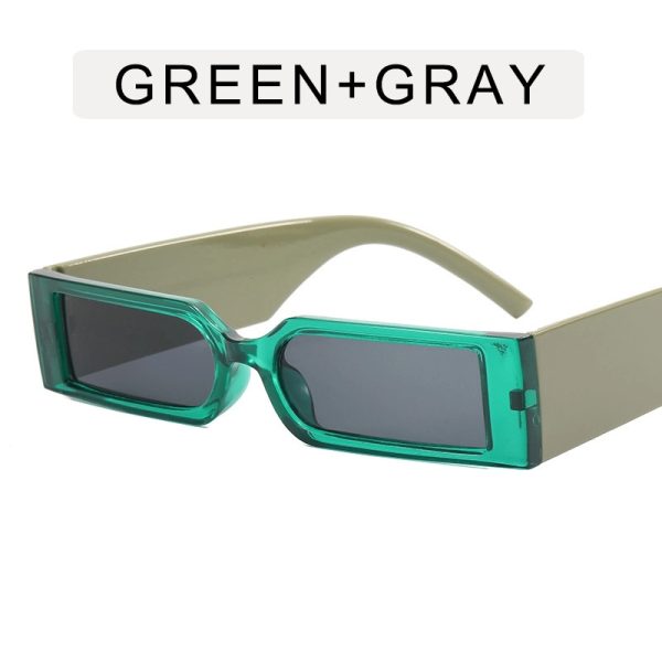 Rectangular Goggles Uv Protection Sunglasses