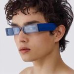 Rectangular Goggles Uv Protection Sunglasses