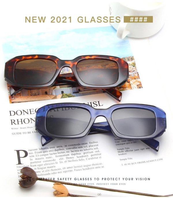 Irregular Frame Sunglasses