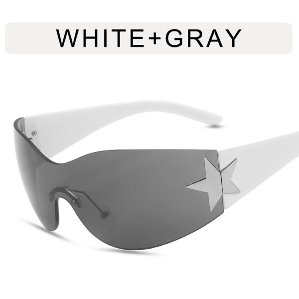 Rimless Pentagram Sunglasses