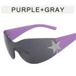 Rimless Pentagram Sunglasses