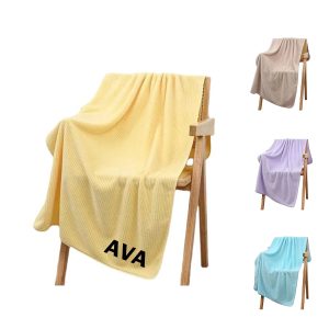 Adult Coral Fleece Beach Towel