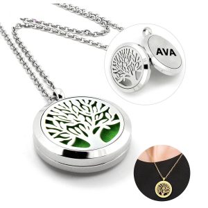 Skeleton Aromatherapy Diffuser Necklace