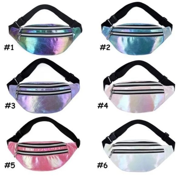 Holographic Waist Bags Cross Body Fanny Pack