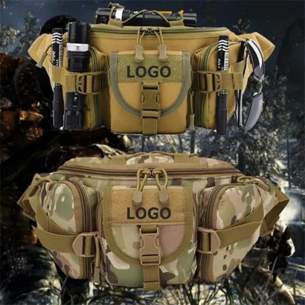 Tactical Waist Pack Travel Waterproof Bag