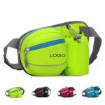 Outdoor Waist Pack With Water Bottle Holder