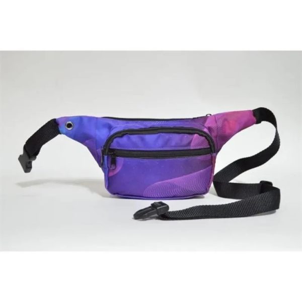 3 Zipper Waist Pack Full Wrap Sublimation Fanny Bag