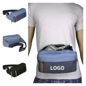 Dual Zippered Fanny Pack