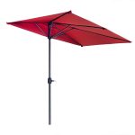 Half Round Patio Umbrella Outdoor