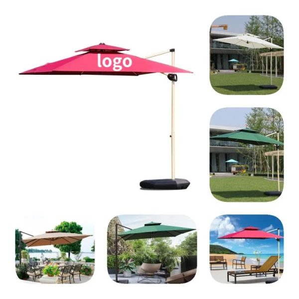 Outdoor Patio Square Umbrella