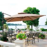 Outdoor Patio Square Umbrella