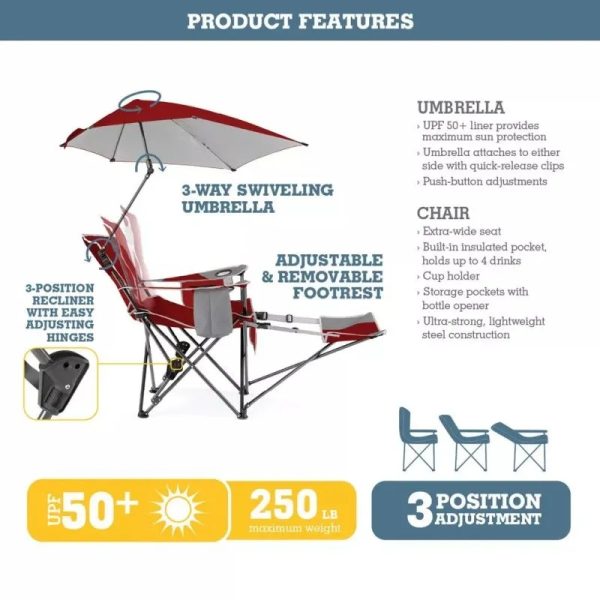 The Recliner With Umbrella