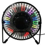 6" Usb Programmable Desk Fan