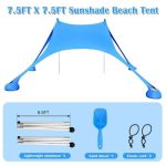 Beach Tent Sun Shade For Camping Trips