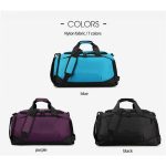 Color Panel Sport Duffel Bag