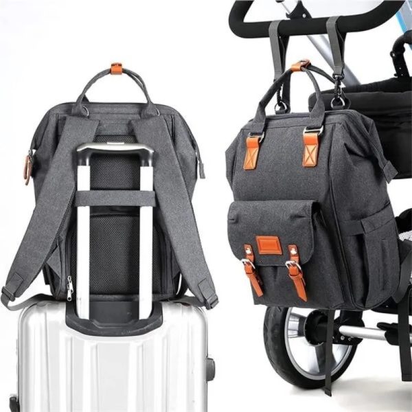 High Quality Diaper Bag Backpack W/ Insulated Pockets