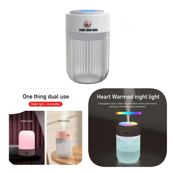 250Ml Portable Mini Usb Colorful Led Night Light Humidifier