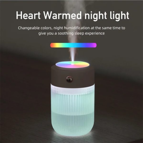 250Ml Portable Mini Usb Colorful Led Night Light Humidifier