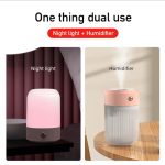 250Ml Portable Mini Usb Colorful Led Night Light Humidifier