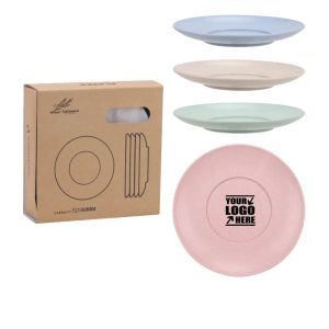 Healthy & Eco-Friendly Dinner Plates(4 Pcs)