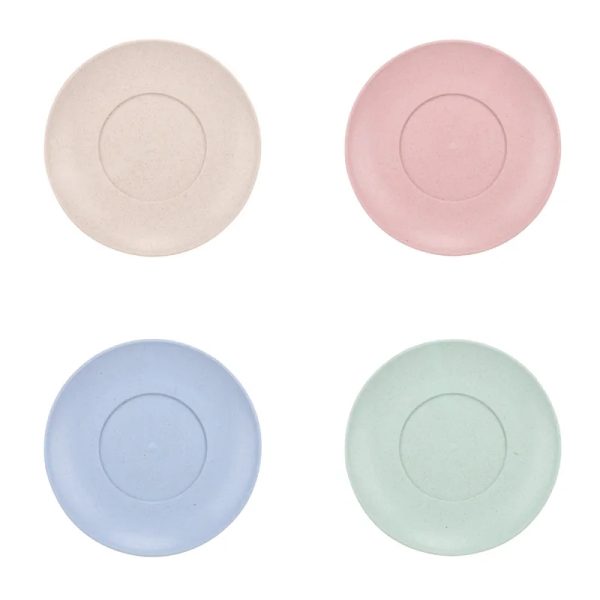 Healthy & Eco-Friendly Dinner Plates(4 Pcs)