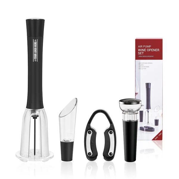 Pump Air Pressure Wine Bottle Opener Set