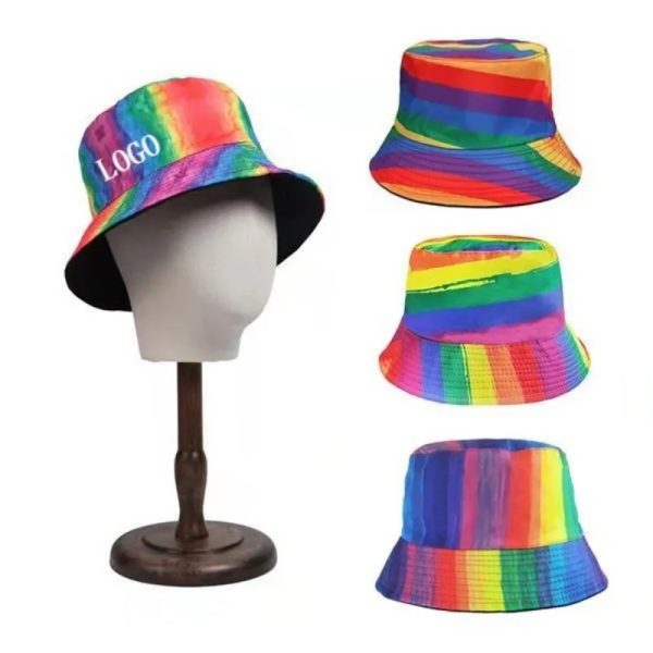 Bucket Hat For Men Women Packable Gay Pride Sun Caps Fisherm