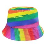 Bucket Hat For Men Women Packable Gay Pride Sun Caps Fisherm