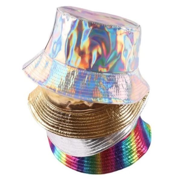 Laser Bucket Hat Packable Pride Sun Caps