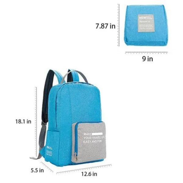 Folding Oxford Backpack