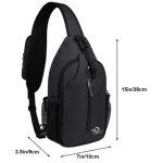 Crossbody Strap Backpack