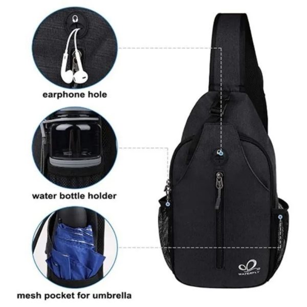 Crossbody Strap Backpack