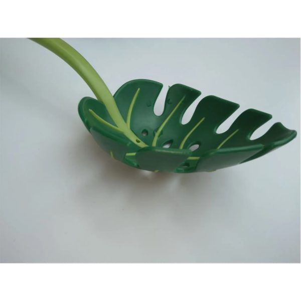 Green Leaf Cooking Spoon